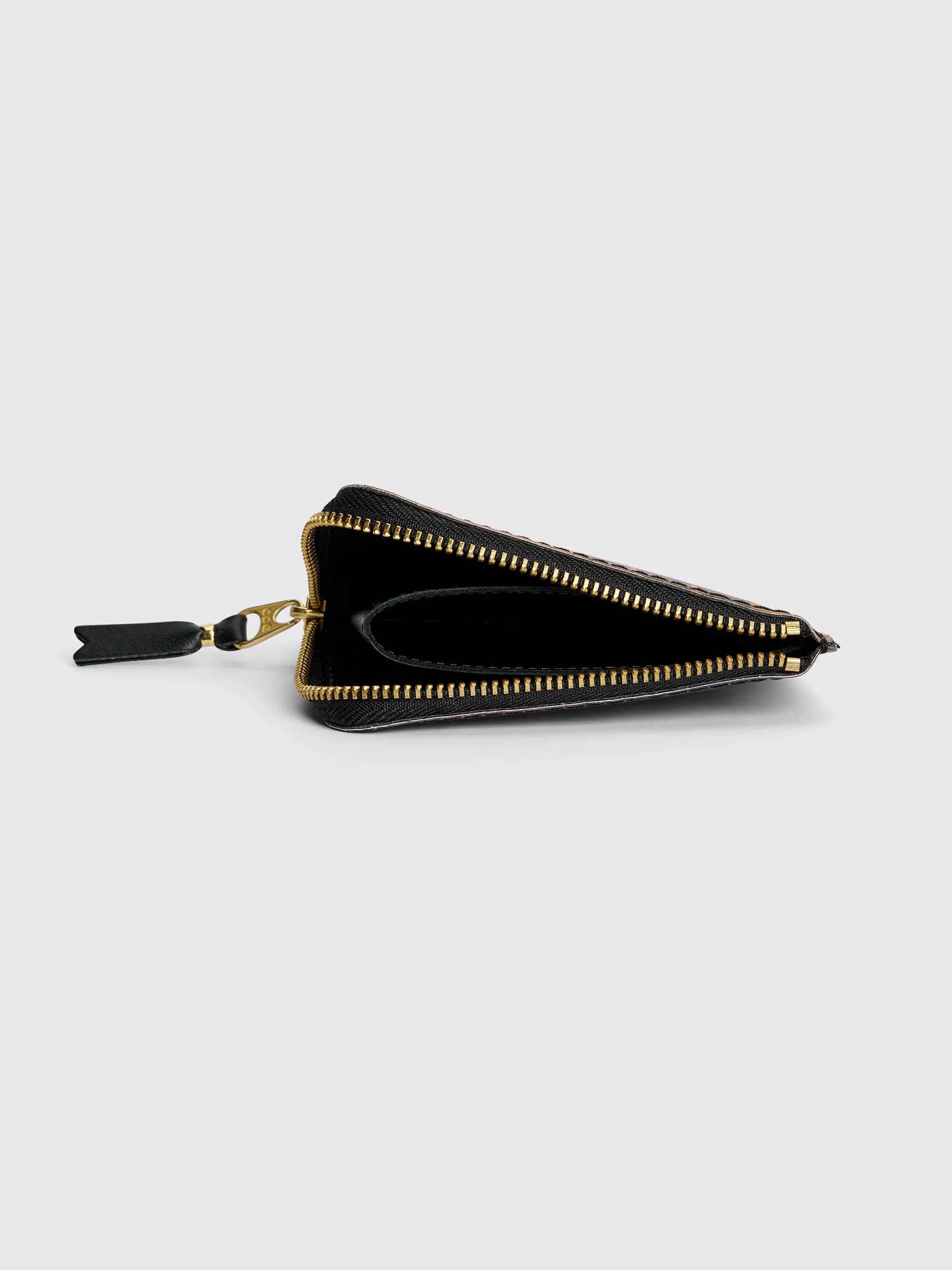 Comme des Garçons Wallet SA3100 Lenticular Tartan Red / Yellow - Image 5