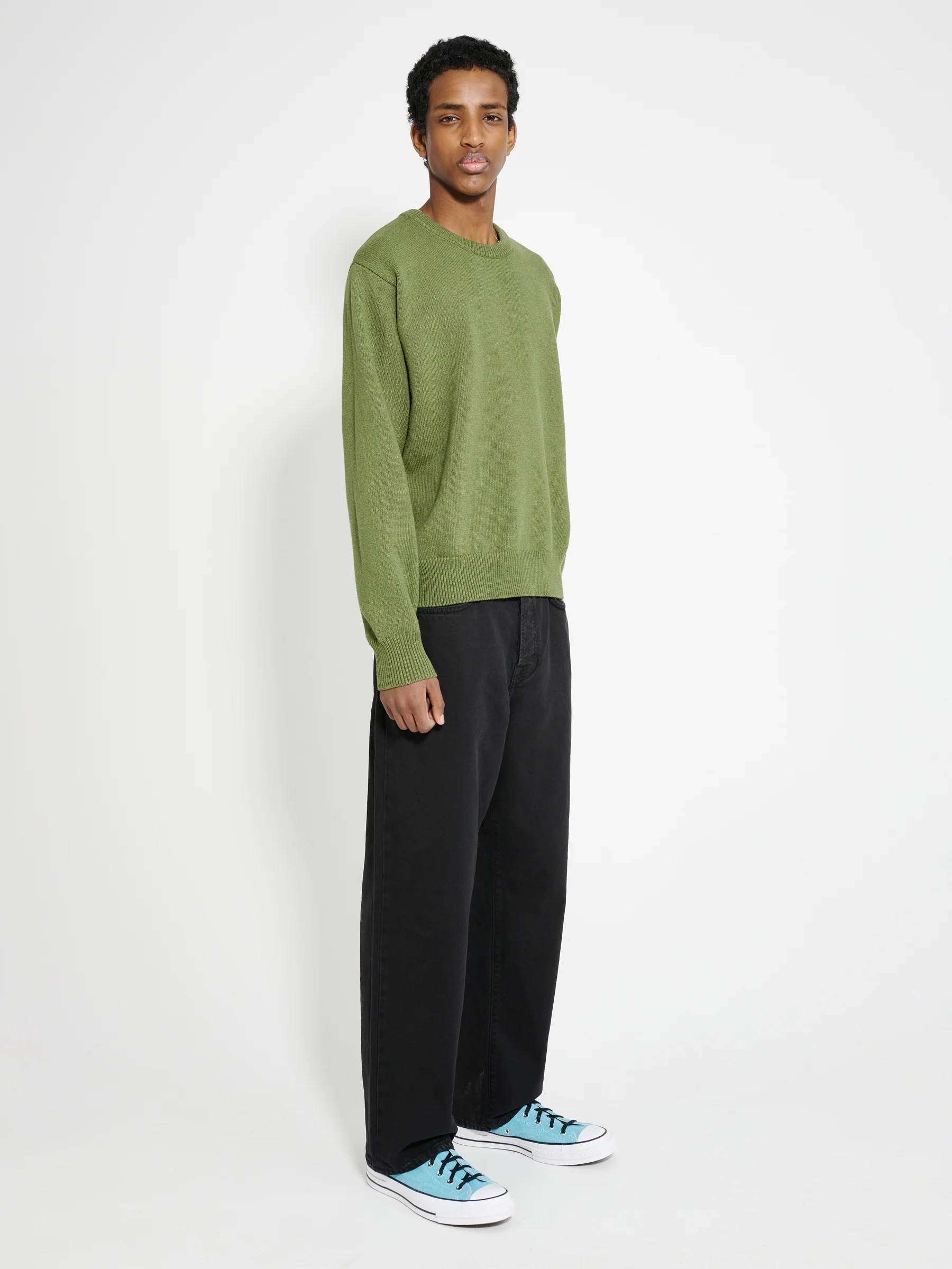 Stüssy Washed Canvas Big Ol’ Jeans Black - Image 4